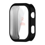 Xiaomi Redmi Watch 6 kijelzővédős fekete szilikon tok 4