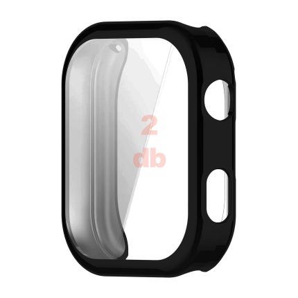 Xiaomi Redmi Watch 6 kijelzővédős fekete szilikon tok 4