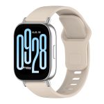Xiaomi Redmi Watch 5 Active eredeti stílusú szilikon szíj bézs 2