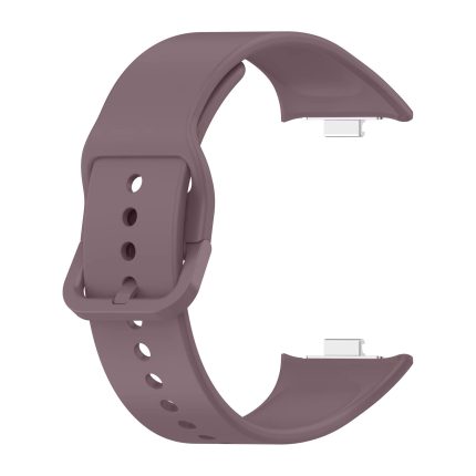 Xiaomi Redmi Watch 6 eredeti stílusú hagyományos csatos szilikon szíj füstös lila 3