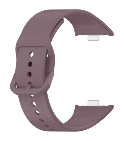 Xiaomi Redmi Watch 6 eredeti stílusú hagyományos csatos szilikon szíj füstös lila 3