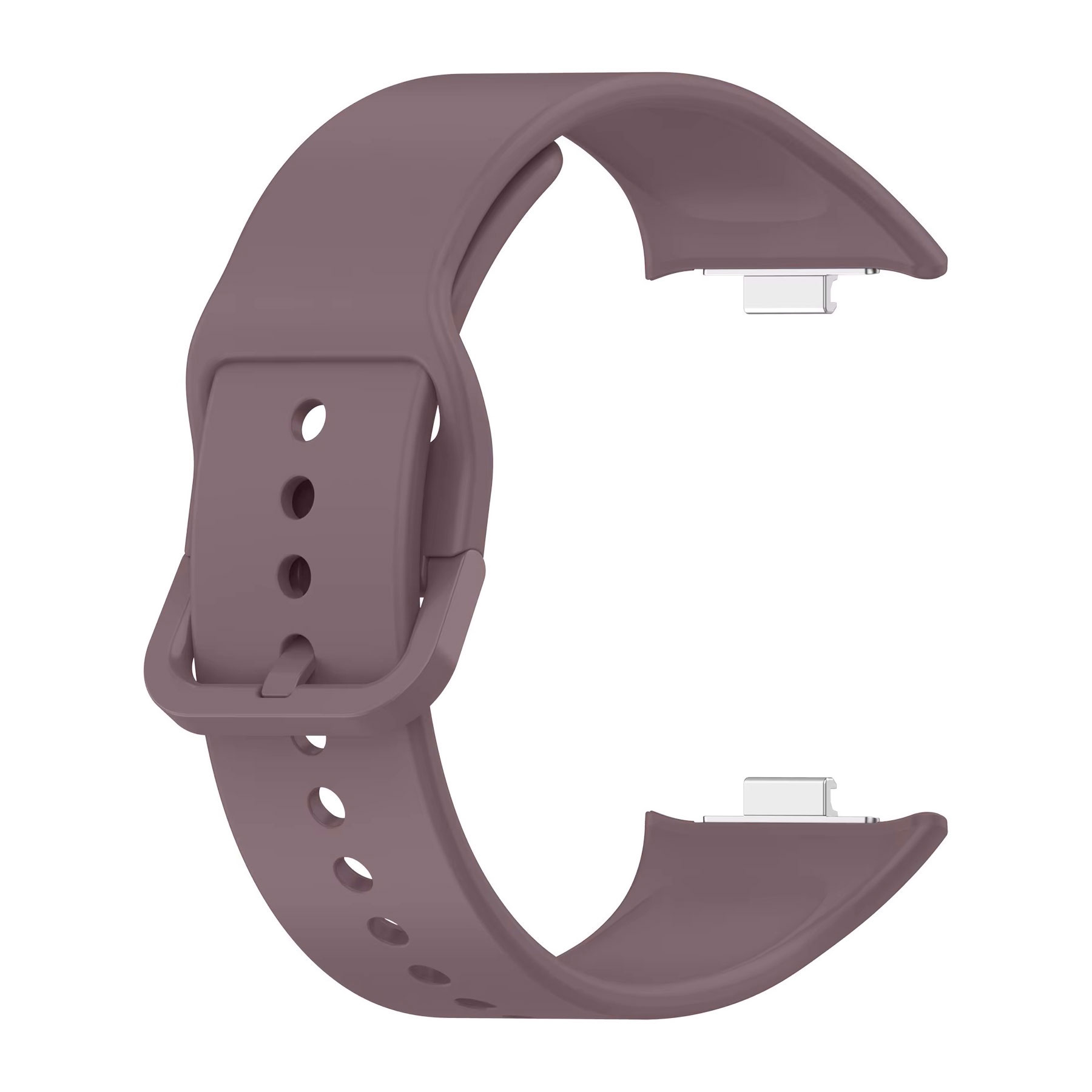 Xiaomi Redmi Watch 6 eredeti stílusú hagyományos csatos szilikon szíj füstös lila 3 Xiaomi Redmi Watch 6 eredeti stílusú hagyományos csatos szilikon szíj füstös lila 3