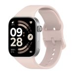 Xiaomi Redmi Watch 6 eredeti stílusú hagyományos csatos szilikon szíj púderrózsaszín 2