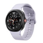 Samsung Galaxy Watch 8 Classic bújtatós szilikon szíj levendulakék 2