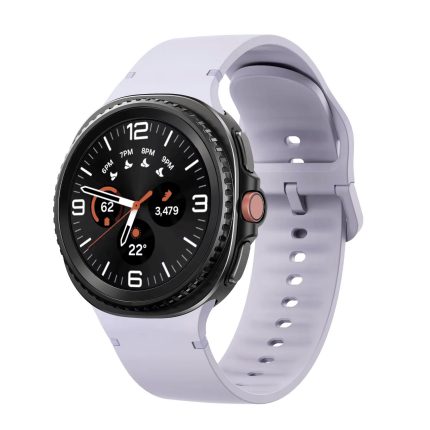 Samsung Galaxy Watch 8 Classic bújtatós szilikon szíj levendulakék 2