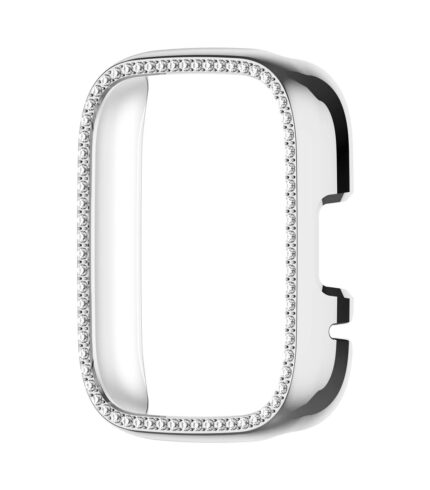 Xiaomi Redmi Watch 3 Active okosóra ezüst strasszköves pc tok 1