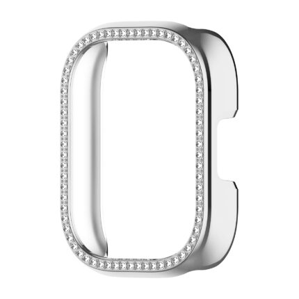 Xiaomi Redmi Watch 5 Active okosóra ezüst strasszköves pc tok 1