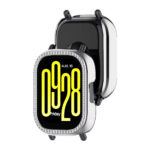 Xiaomi Redmi Watch 5 Active okosóra ezüst strasszköves pc tok 3
