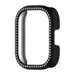 Xiaomi Redmi Watch 5 Active okosóra fekete strasszköves pc tok 1