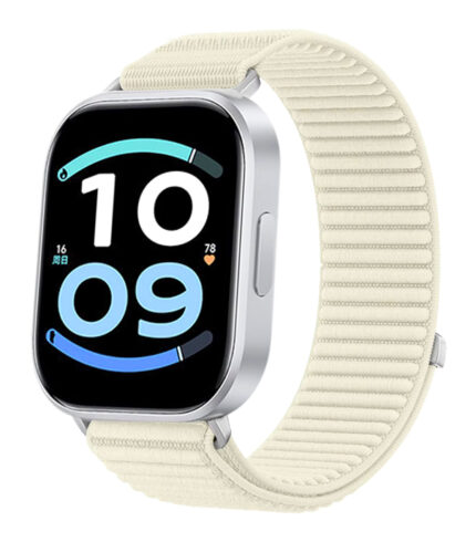 Xiaomi Redmi Watch 6 Active nylon szíj bézs 1