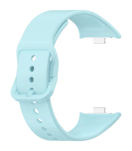 Xiaomi Redmi Watch 6 eredeti stílusú hagyományos csatos szilikon szíj babakék 1