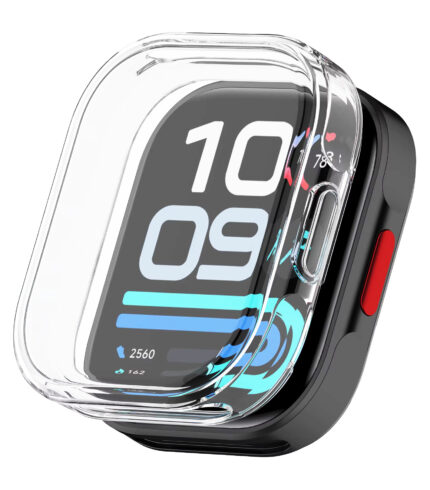 Xiaomi Redmi Watch 6 Lite kijelzővédős átlátszó szilikon tok 2