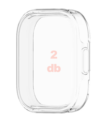 Xiaomi Redmi Watch 6 Lite kijelzővédős átlátszó szilikon tok 5