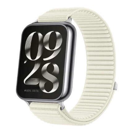 Xiaomi Smart Band 10 Pro nylon szíj bézs 1