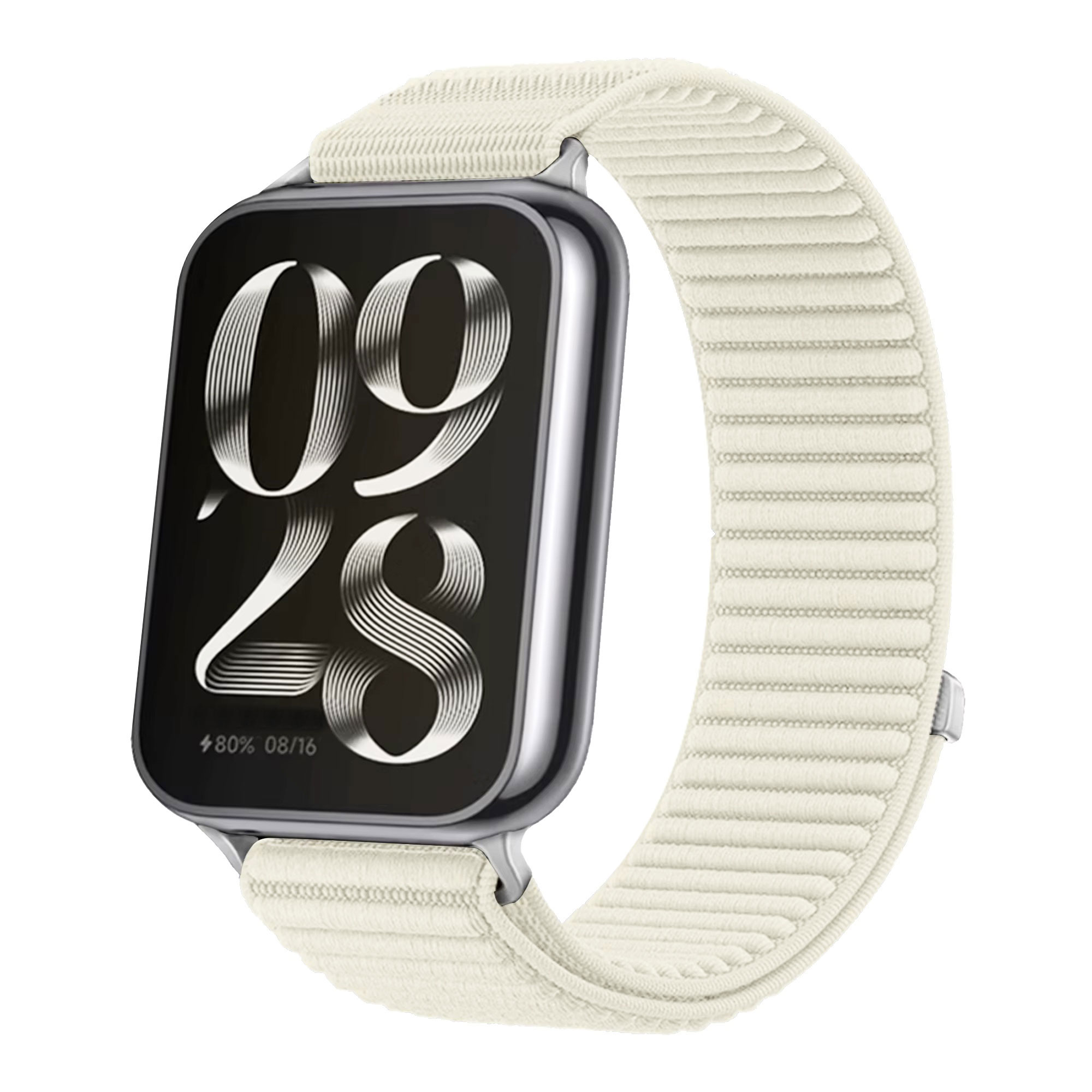 Xiaomi Smart Band 10 Pro nylon szíj bézs 1 Xiaomi Smart Band 10 Pro nylon szíj bézs 1