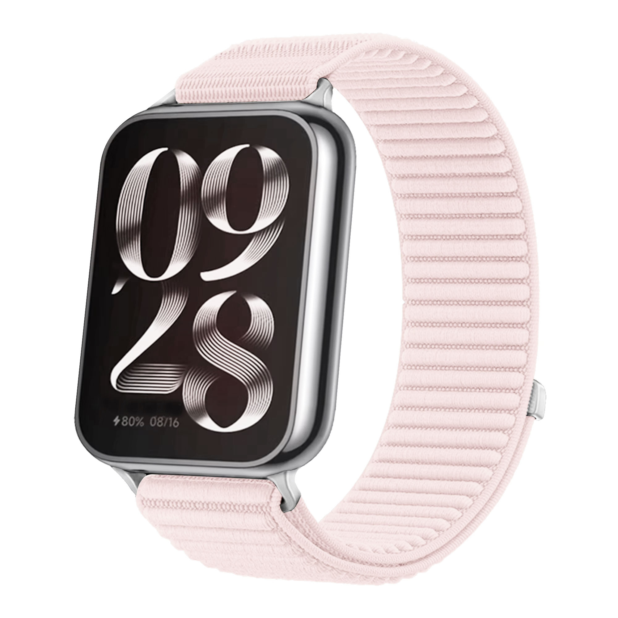 Xiaomi Smart Band 10 Pro nylon szíj púderrózsaszín 1 Xiaomi Smart Band 10 Pro nylon szíj púderrózsaszín 1